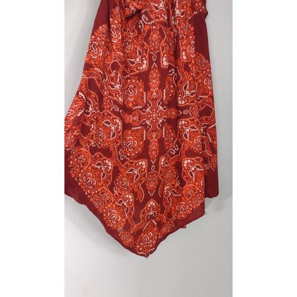 Intimately Free People Floral Red Sleeveless Spaghetti Strap Top Small - Picture 10 of 16